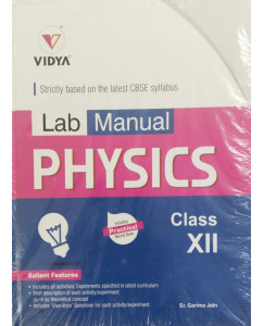 Vidya Lab Manual Physics Class - 12
